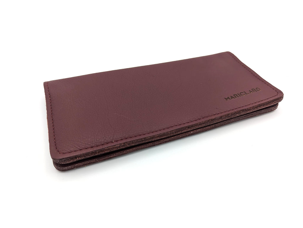 Mariclaro Long Wallet - Burgundy