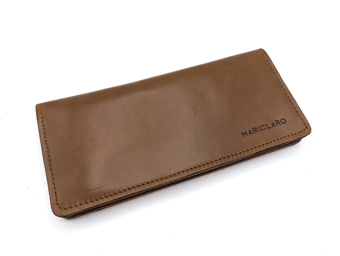 Mariclaro Long Wallet - Brown