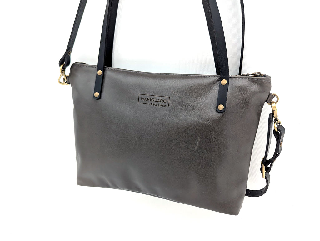 Mariclaro VIE+ Purse - Grey Leather